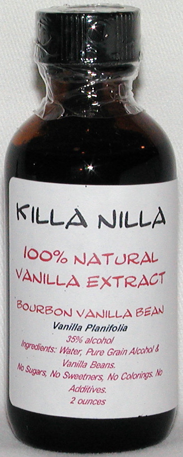 Killa Nilla Vanilla Extract Bourbon 2 ounce